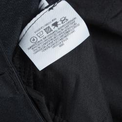 Tory Burch Black Satin Trousers L