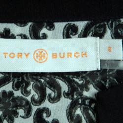 مملوكة مسبقًا بلوزة توري برش شيفون مطبوع  بأكمام طويلة M