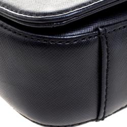 مملوكة مسبقًا حقيبة كروس توري برش روبينسون جلد سوداء