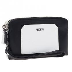 Tumi Two Tone Double Zip iPhone Wristlet Case 