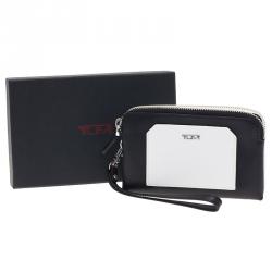 Tumi Two Tone Double Zip iPhone Wristlet Case 