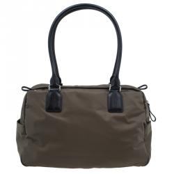 Pre Owned Tumi Fatigue Green Nylon Voyageur Geneva Carry All Bag