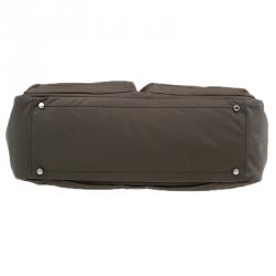 Pre Owned Tumi Fatigue Green Nylon Voyageur Geneva Carry All Bag