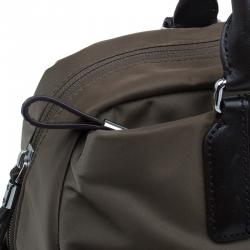 Pre Owned Tumi Fatigue Green Nylon Voyageur Geneva Carry All Bag