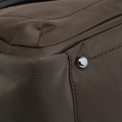 Pre Owned Tumi Fatigue Green Nylon Voyageur Geneva Carry All Bag