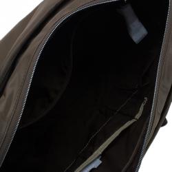 Pre Owned Tumi Fatigue Green Nylon Voyageur Geneva Carry All Bag