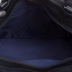 Pre Owned Tumi Black Coated Canvas Kaylin Crossbody