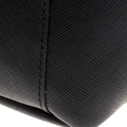 Pre Owned Tumi Black Coated Canvas Kaylin Crossbody