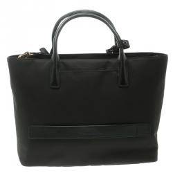 Pre Owned Tumi Black Nylon Small Tanya Tote