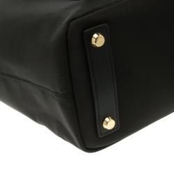 Pre Owned Tumi Black Nylon Small Tanya Tote