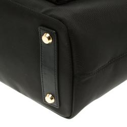 Pre Owned Tumi Black Nylon Small Tanya Tote