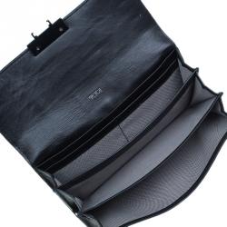 Pre Owned TUMI Black Leather Wallet ID Protection