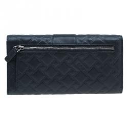 Pre Owned TUMI Black Leather Wallet ID Protection