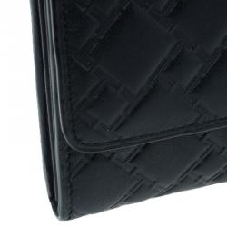 Pre Owned TUMI Black Leather Wallet ID Protection