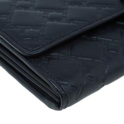 Pre Owned TUMI Black Leather Wallet ID Protection