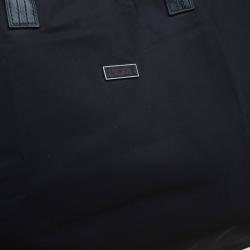 Pre Owned Tumi Black Nylon Just In Case Tote 