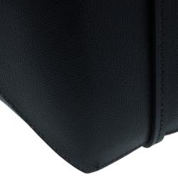 Pre Owned Tumi Black Textured Leather Villa Quintessential Tote