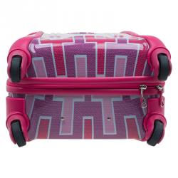 Tumi Multicolor Geometric Patterns Plastic X Jonathan Adler Continental Carry-On Suitcase