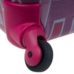 Tumi Multicolor Geometric Patterns Plastic X Jonathan Adler Continental Carry-On Suitcase