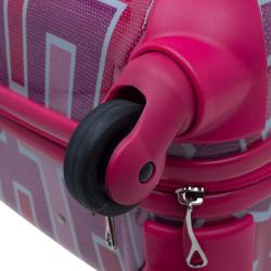 Tumi Multicolor Geometric Patterns Plastic X Jonathan Adler Continental Carry-On Suitcase