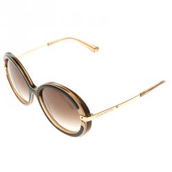 Pre Owned Louis Vuitton Brown Z0427W Anthea Gradient Sunglasses