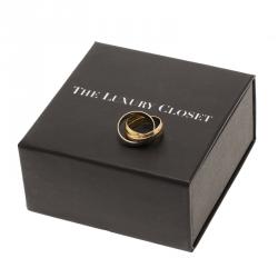 مملوكة مسبقًا Cartier Trinity Les Must de Cartier 3-Tone Gold Ring Size 48