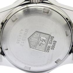 Pre Owned Tag Heuer Blue Stainless Steel 2000 Women's Wristwatch 28MM