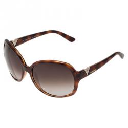 Valentino Brown V612S Round Sunglasses