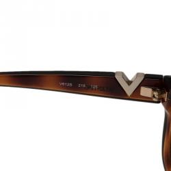 Valentino Brown V612S Round Sunglasses