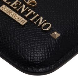 Valentino Black Leather iPhone 5 Case