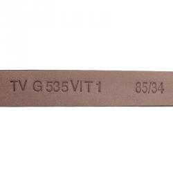 مملوكة مسبقًا حزام فالنتينو سكيني روكستاد أصفر نيون 85 سم