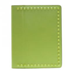 Valentino Green Leather iPad Case