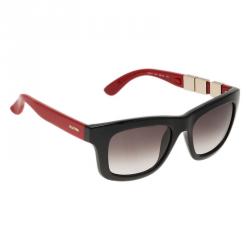 Pre Owned Valentino Red and Black V691S Wayfarers