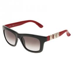 Pre Owned Valentino Red and Black V691S Wayfarers