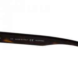 مملوكة مسبقًا Valentino Brown V118S Rockstud Sunglasses