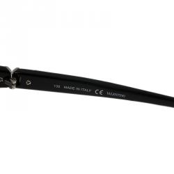 مملوكة مسبقًا نظارة شمسية فالنتينو V629S سوداء مربعة