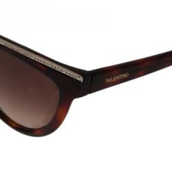 Valentino Tortoise Frame 674S Square Sunglasses