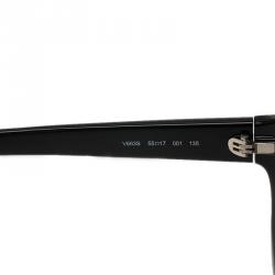 Pre Owned نظارة شمسية فالنتينو V663S مستديرة سوداء