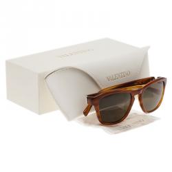 مملوكة مسبقًا Valentino Brown V630S Cat Eye Sunglasses