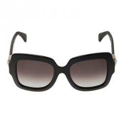 مملوكة مسبقًا نظارة شمسية فالنتينو V714S  سوبرستد مربعة سوداء