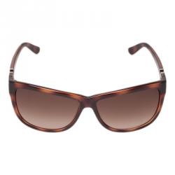 Pre Owned نظارات شمسية فالنتينو V614S عين القطة إطار سلحفاة