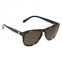 مملوكة مسبقًا Valentino Green Tortoise Frame 652S Round Sunglasses