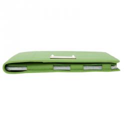 Pre Owned Valentino Green Leather iPad Case