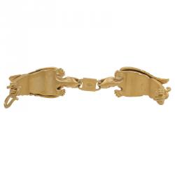 Pre Owned Valentino Gryphon Gold Tone Bracelet