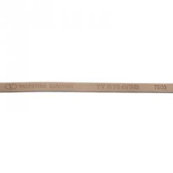 مملوكة مسبقًا Valentino Pink Studded Leather Skinny Belt 75 CM