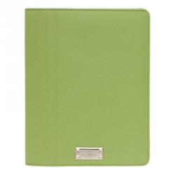 Pre Owned Valentino Green Leather iPad Case