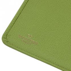 Pre Owned Valentino Green Leather iPad Case