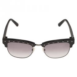 Pre Owned Valentino Black V112S Rockstud Sunglasses
