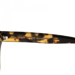Pre Owned Valentino Tortoise Frame V670S Rockstud Wayfarer Sunglasses