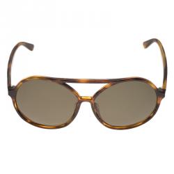 Pre Owned نظارة شمسية فالنتينو V727S مستديرة إطار ترتواز